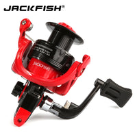 JACKFISH High speed fishing reels G-Ratio 5.0:1 bait folding rocker