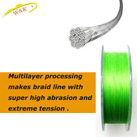 ZILLION Fishing line at 8 braided PE line floating braid lines 150m