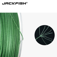 JACKFISH 100m 8 strand PE braided fishing line 10-80LB