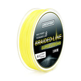 JACKFISH 100m 8 strand PE braided fishing line 10-80LB
