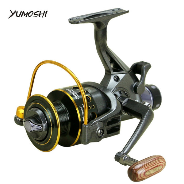 Yumoshi 3000- 6000 metal spinning fishing reel 10+1BB front and rear brake speed ratio 5.0:1 5.2:1