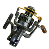 Yumoshi 3000- 6000 metal spinning fishing reel 10+1BB front and rear brake speed ratio 5.0:1 5.2:1
