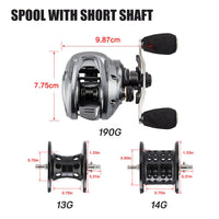 SeaKnight FALCON 7.2:1 8.1:1 high speed baitcasting reel drag power 18LB