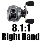 SeaKnight FALCON 7.2:1 8.1:1 high speed baitcasting reel drag power 18LB