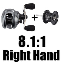 SeaKnight FALCON 7.2:1 8.1:1 high speed baitcasting reel drag power 18LB