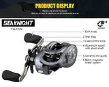 SeaKnight FALCON 7.2:1 8.1:1 high speed baitcasting reel drag power 18LB