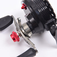LEO DWS60 4 + 1BB 2.6:1 65MM Fly Fishing Reel Wheel with High Foot Fishing Reels Fishing Reel Wheels