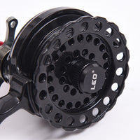 LEO DWS60 4 + 1BB 2.6:1 65MM Fly Fishing Reel Wheel with High Foot Fishing Reels Fishing Reel Wheels