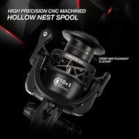 Piscifun carbon X spinning reel gear ratio 5.2:1 / 6.2:1  11 BB 1000 2000 3000 4000