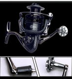 Q&L Fishing reels with metal cup speed ratio  5.5:1  3000 5000 7000 17+1BB