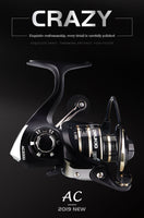 Q&L Fishing reels with metal cupspeed ratio 5.2:1 AC2000-7000 5+1BB