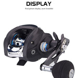DEUKIO Bait fishing reel 4+1BB gear ratio 7.2:1 double line cup