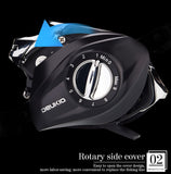 DEUKIO Bait fishing reel 4+1BB gear ratio 7.2:1 double line cup