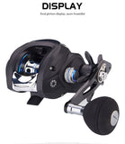 DEUKIO Bait fishing reel 4+1BB gear ratio 7.2:1 double line cup