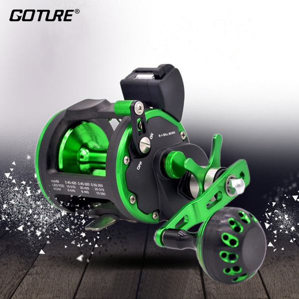 Goture STTL20/30 metal round baitcasting fishing reel