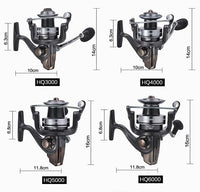 Fishing Reel with gear ratio 5.2:1 high speed series 13+1BB