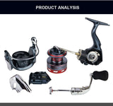 WALK FISH 13+1BB spinning fishing reel