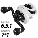 KastKing Crixus super light baitcasting fishing reel with magnetic brake system 8KG drag power
