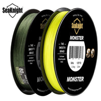 SeaKnight Monster S9 300M PE fishing line 9 strand reverse spiral tech multifilament