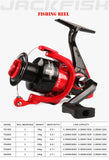 JACKFISH High speed fishing reels G-Ratio 5.0:1 bait folding rocker