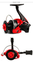 JACKFISH High speed fishing reels G-Ratio 5.0:1 bait folding rocker