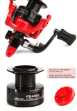 JACKFISH High speed fishing reels G-Ratio 5.0:1 bait folding rocker