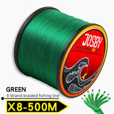 JOSBY 8 Strands 10-78LB PE Braided fishing wire multifilament
