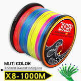 JOSBY 8 Strands 10-78LB PE Braided fishing wire multifilament