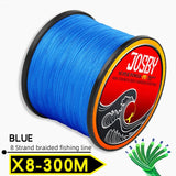 JOSBY 8 Strands 10-78LB PE Braided fishing wire multifilament