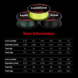Piscifun Lunker 274M PE fiber multifilament braided fishing line 0.06-0.5mm 4 strands 6-80lb