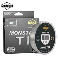 SeaKnight MONSTER T1 100% fluorocarbon coating fishing line 100M