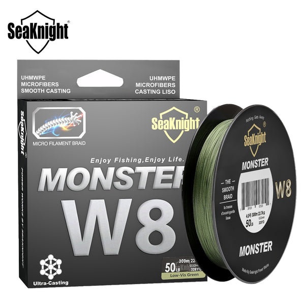SeaKnight MONSTER W8 Fishing Line 8 strands braided fishing line Multifilament PE line