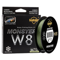 SeaKnight MONSTER W8 Fishing Line 8 strands braided fishing line Multifilament PE line