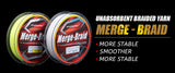 Angryfish fluorocarbon fishing line  50m transparent/Pink super strong