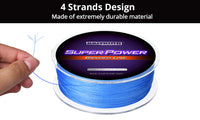 KastKing Durable PE braided fishing line 6-80LB 4 strands 300M
