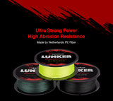 Piscifun Lunker 274M PE fiber multifilament braided fishing line 0.06-0.5mm 4 strands 6-80lb