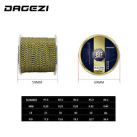 DAGEZI PE Braided super strong multifilament fishing line