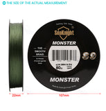 SeaKnight Monster S9 300M PE fishing line 9 strand reverse spiral tech multifilament