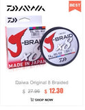 Daiwa Original 8 braided PE fishing line length 150M 300M Japan