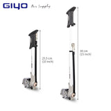 GIYO Foldable 300psi High-pressure Bike Air Shock Pump with Lever & Gauge