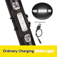 Bike Light Waterproof Rear Tail Light LED USB Rechargeable Mountain Bike