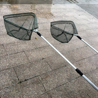 Aluminum Alloy 150/170/210cm Retractable Fishing Net Telescoping Foldable