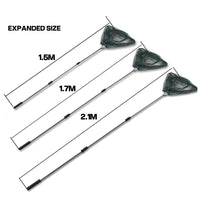 Aluminum Alloy 150/170/210cm Retractable Fishing Net Telescoping Foldable