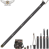 ALMIGHTY EAGLE Outdoor defense Tactical stick Alpenstock Hiking Camping equipment