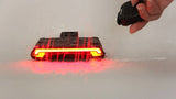 GIYO Battery Pack Bicycle Light USB Rechargeable Lamp