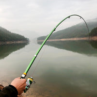 GHOTDA 2.1M/2.4M/2.7M/30.M/3.6M carp fishing rod feeder hard FRP carbon fiber