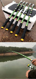 GHOTDA 2.1M/2.4M/2.7M/30.M/3.6M carp fishing rod feeder hard FRP carbon fiber