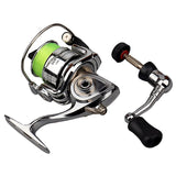 Mini 100 Pocket Spinning Fishing Reel 4.3:1 Metal Wheel