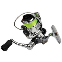 Mini 100 Pocket Spinning Fishing Reel 4.3:1 Metal Wheel