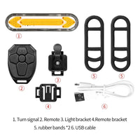 Bike Light Remote Turn Signal for Bicycle